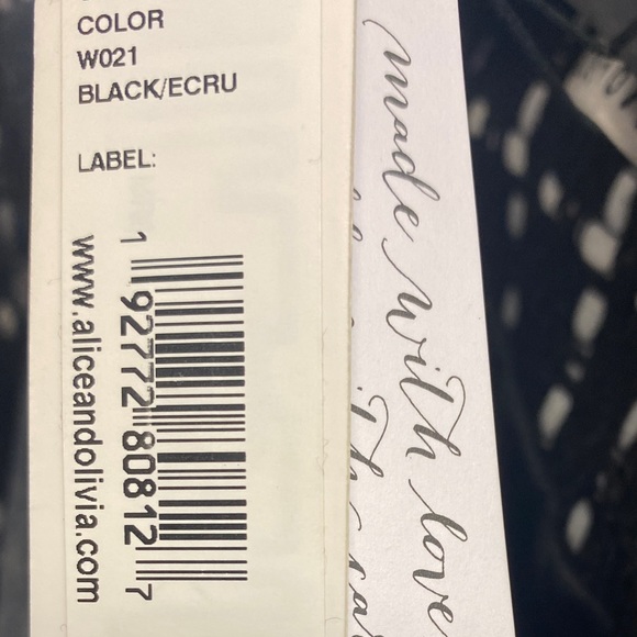 Alice + Olivia Sabina Threaded Windowpane Jacket - Picture 13 of 14